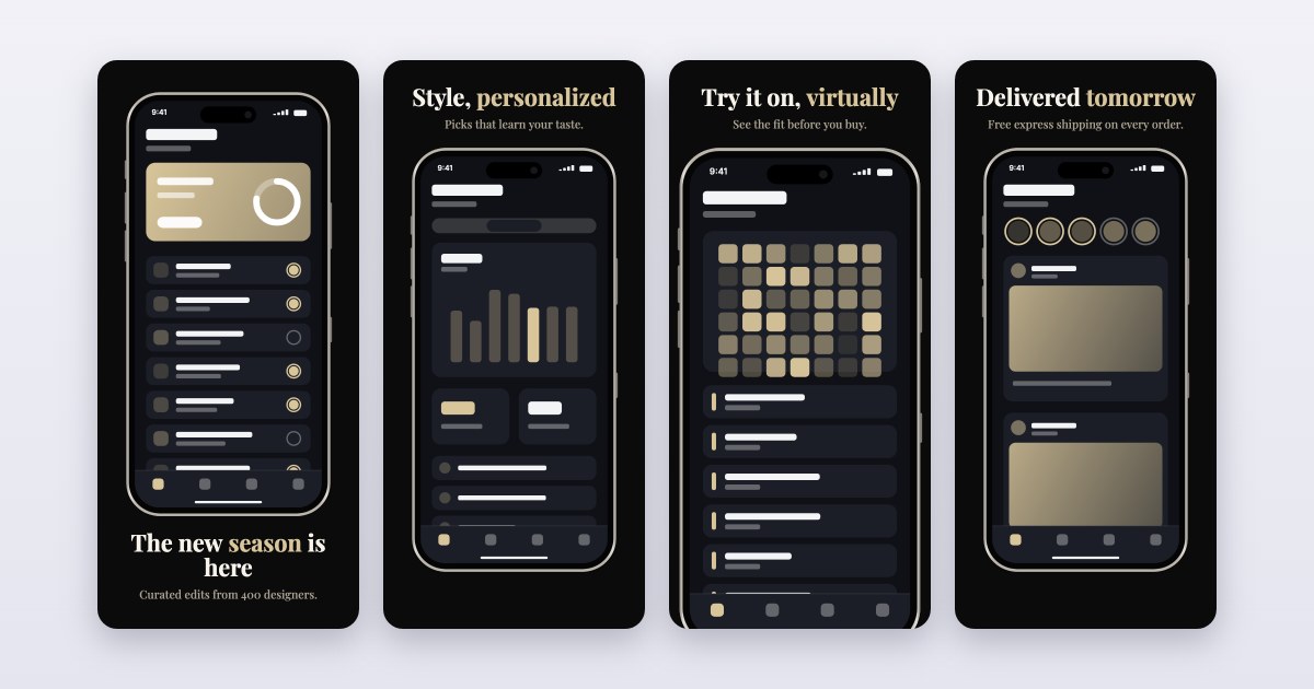 Noir template preview