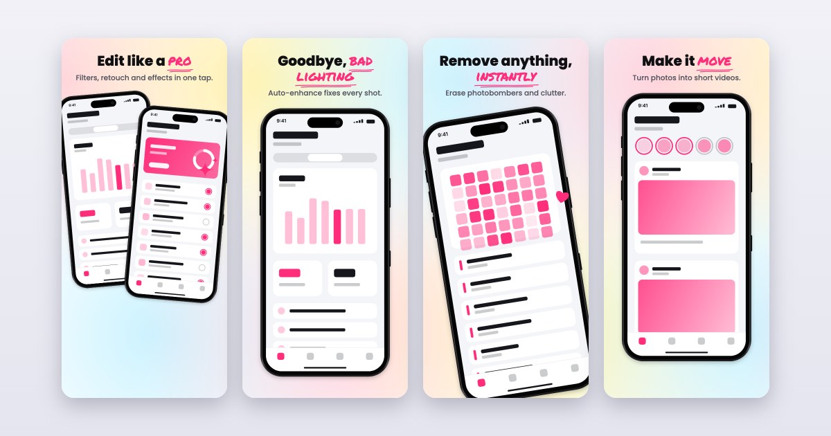 Snap template preview